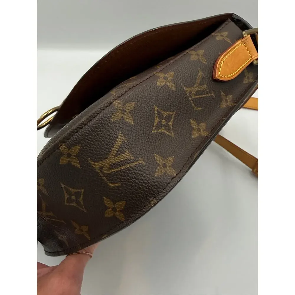 Louis Vuitton Saint Cloud GM Monogram Crossbody Bag Vintage TH0013 France